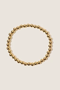 Classic Gold 5mm Bead Bracelet