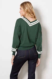 Bonita Knit Crew Pullover