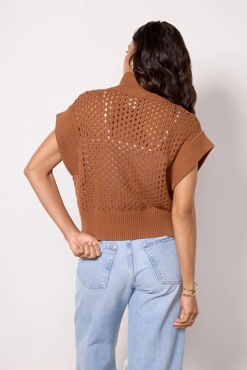 Gaines Half Zip Knit