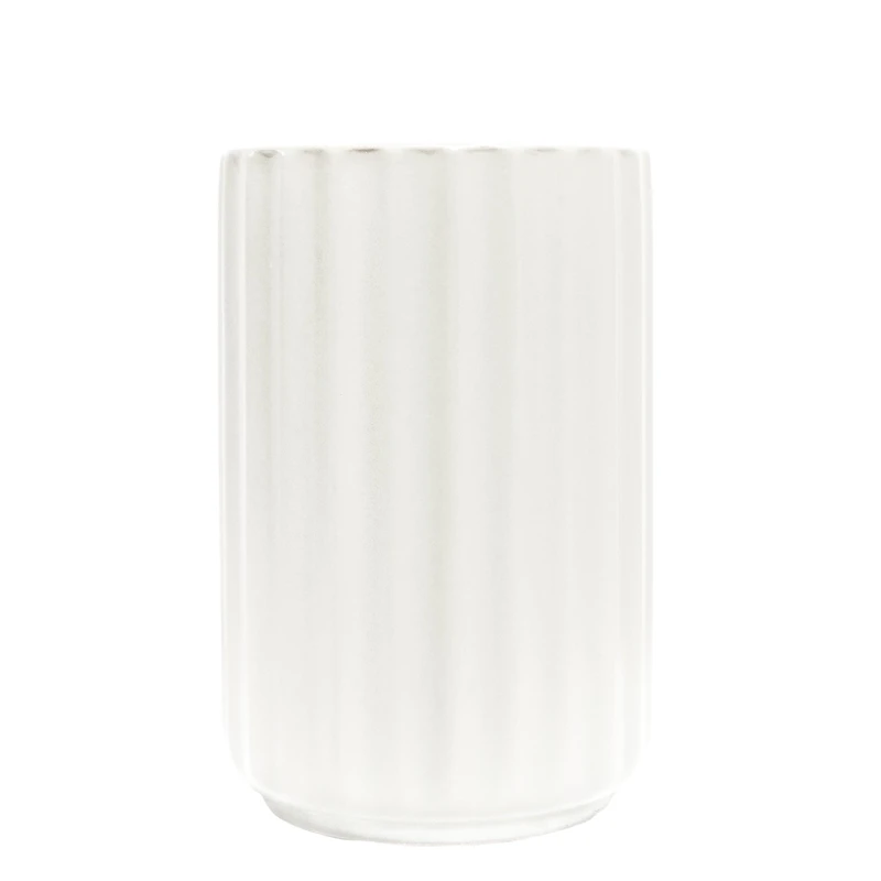 Beam textured vase - Off-white 