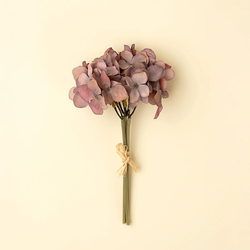 Bouquet d'hydrangées - Mauve