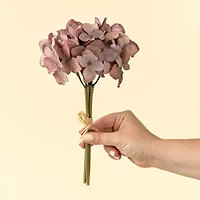 Bouquet d'hydrangées - Mauve