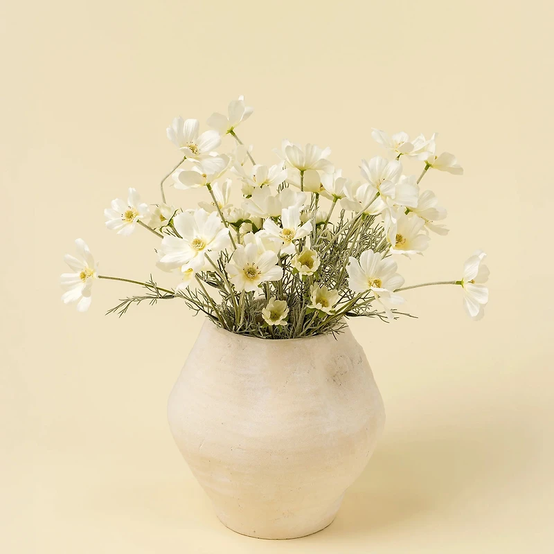 Cosmos flower stem - White