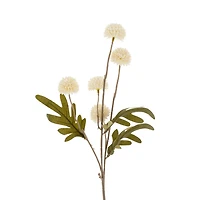 Pom pom stem - White