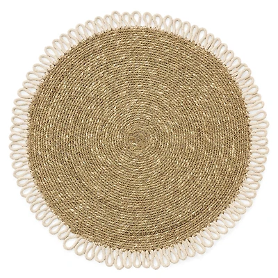 Round braided placemat - Sea grass