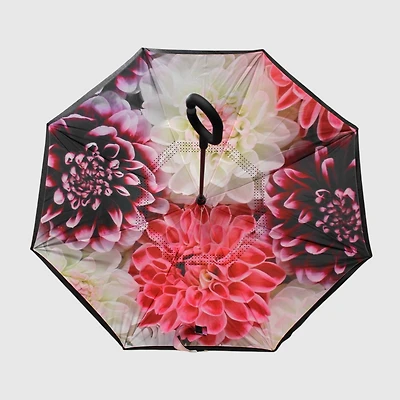 Parapluie réversible - Fleuri