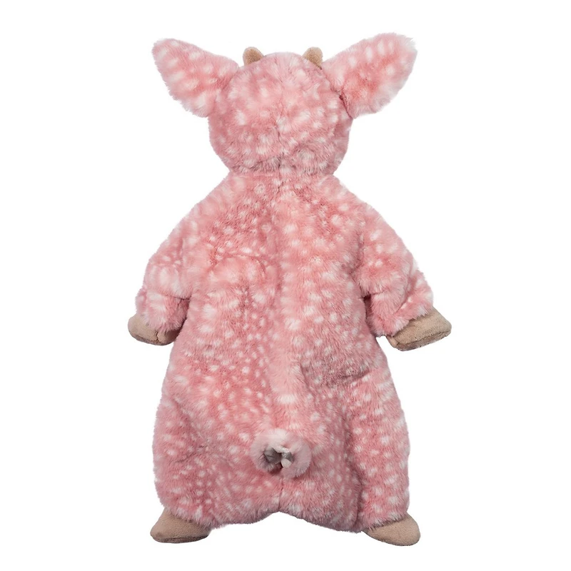 Peluche doudou - Farrah le faon rose