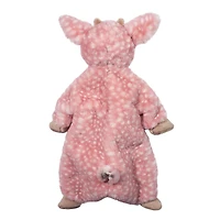 Peluche doudou - Farrah le faon rose