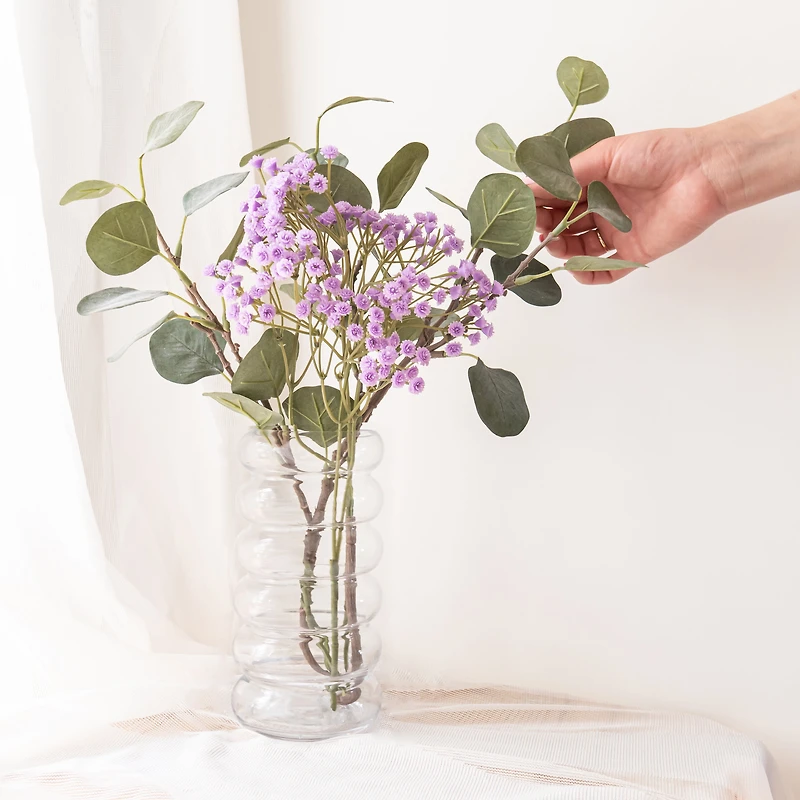 Vase Bubble en verre