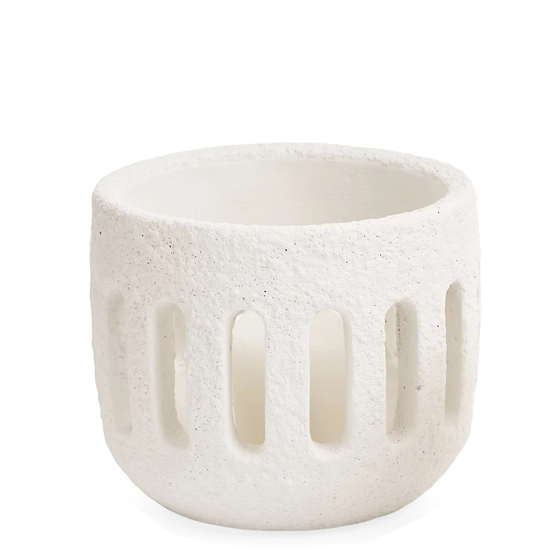 Porte-chandelle en ciment - Greige