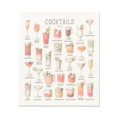 Lingette éponge - Cocktails