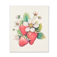 Reusable wipe - Strawberries