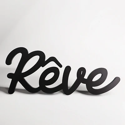 Mot « RÊVE » - Noir