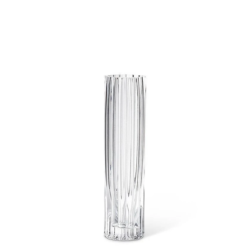 Vase en verre strié - 8,5"