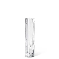 Vase en verre strié - 8,5"