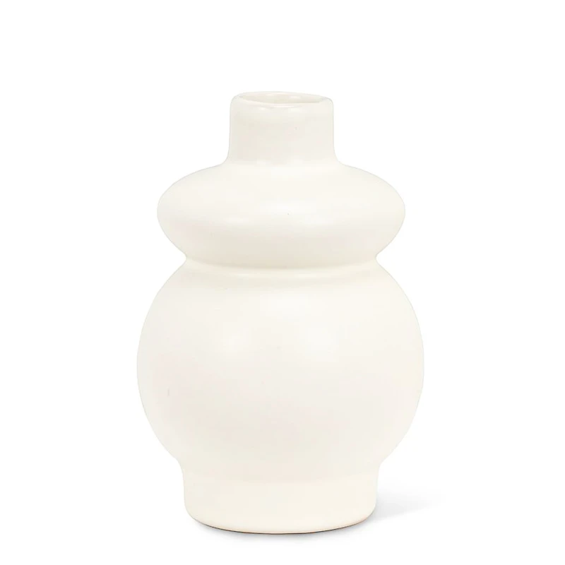Vase organique - Ivoire