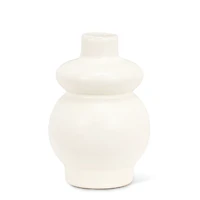 Vase organique - Ivoire