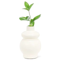 Vase organique - Ivoire
