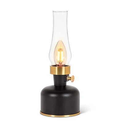 Vintage LED lantern - Black