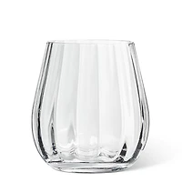Striped round vase