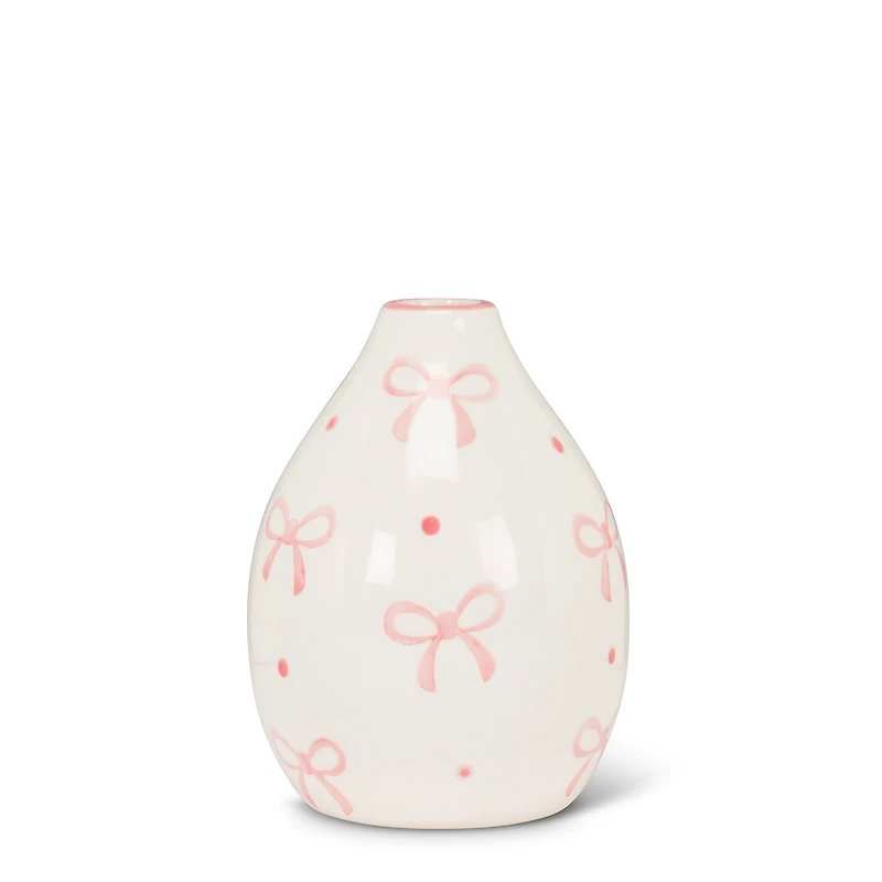 Petit vase rond - Boucles