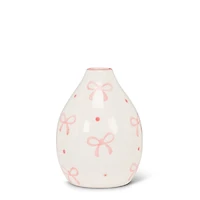 Petit vase rond - Boucles