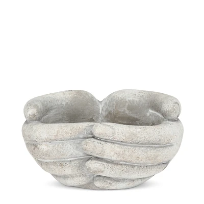 Petite jardinière - Mains jointes
