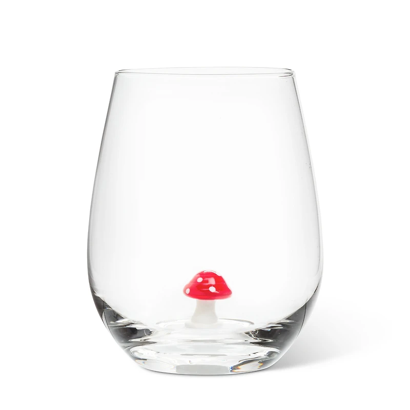 Stemless glass - 3D mushroom