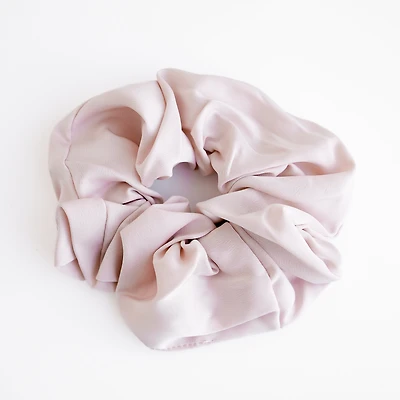 Grand chouchou - Rose soyeux