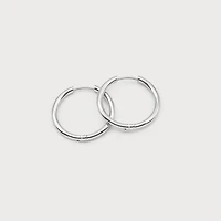Boucles d’oreilles argents - Anneaux