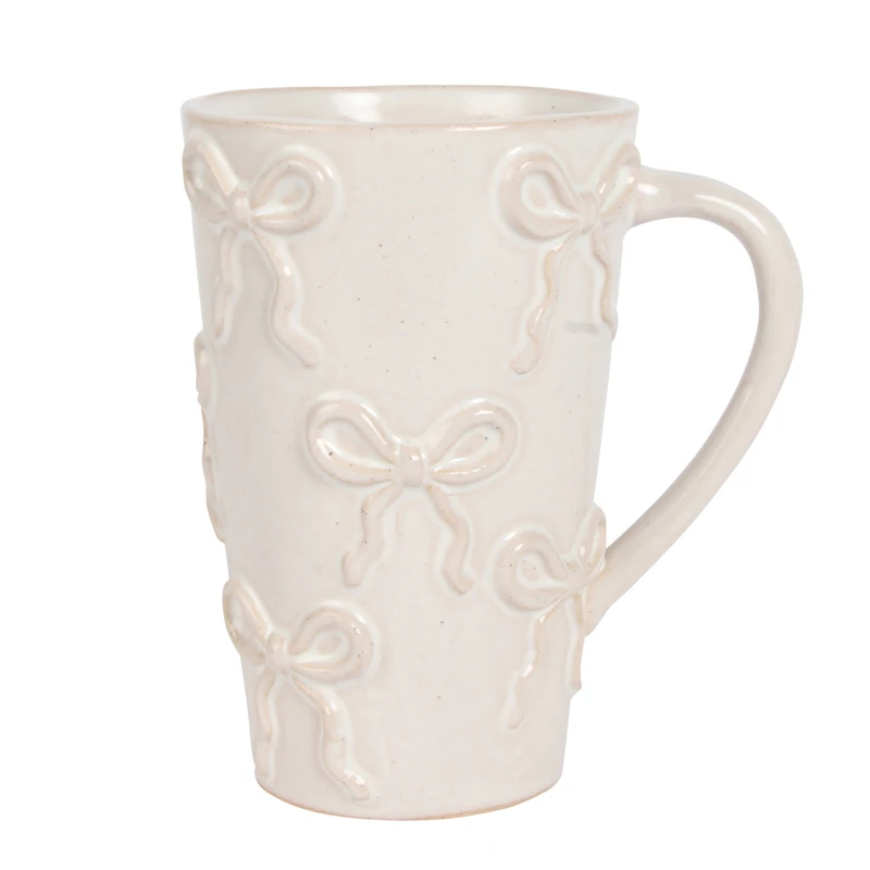 Large textured mug - Loops