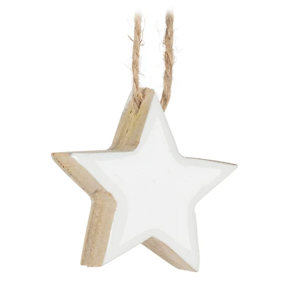Wood ornament - Snowflake