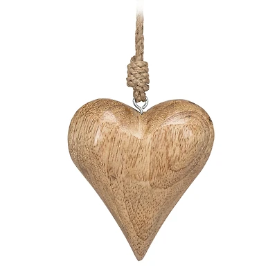 Ornement en bois - Coeur