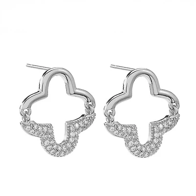 Clover earrings - Silver