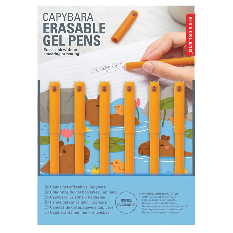 Erasable ink pen - Capybara