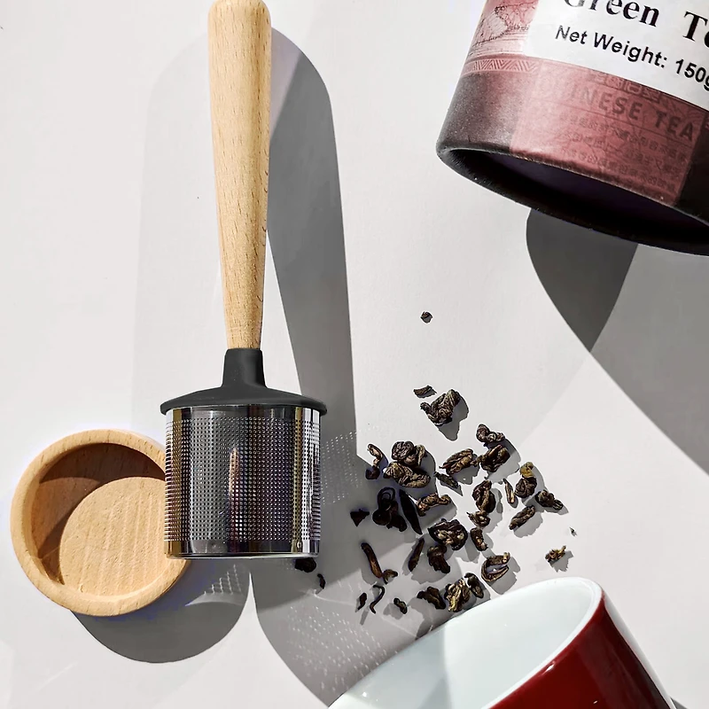 Tea infuser - Wooden handle