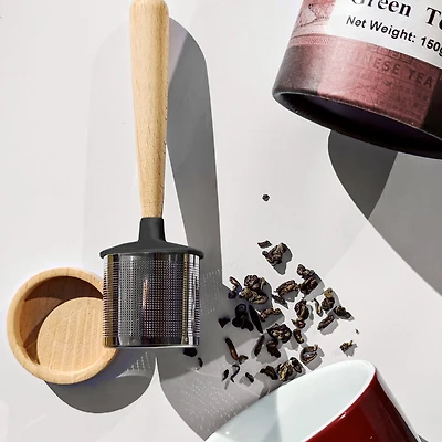 Tea infuser - Wooden handle