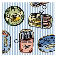 Table napkins - Sardines