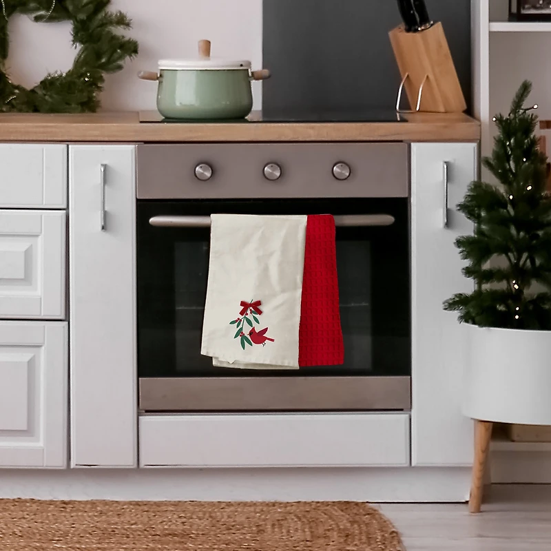 Serviettes de cuisine (2) - Cardinal