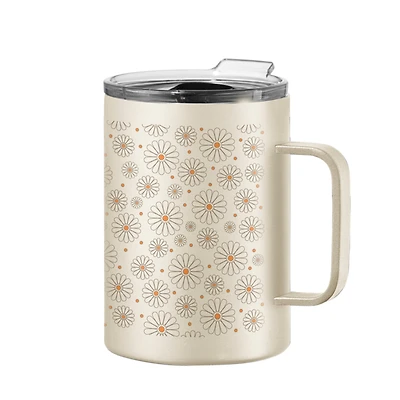 Tasse isotherme beige - Daisy