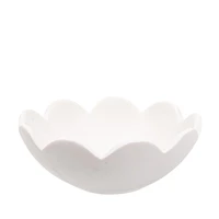 Bol décoratif fleur - Blanc