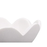 Bol décoratif fleur - Blanc
