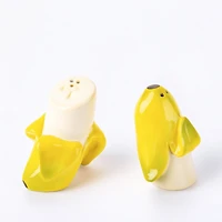 Ensemble salière & poivrière - Bananes