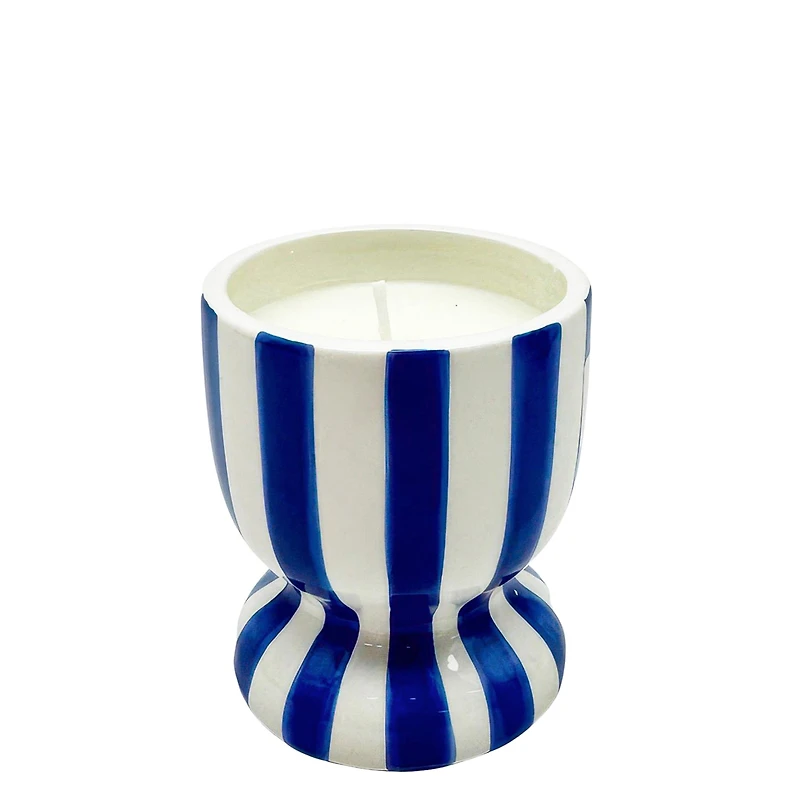 Lineage candle - Blue & white