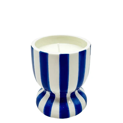 Lineage candle - Blue & white