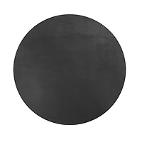 Napperon noir - Faux cuir
