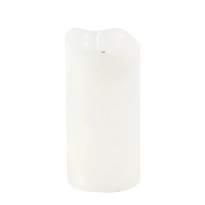One touch false flame pillar