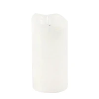 One touch false flame pillar