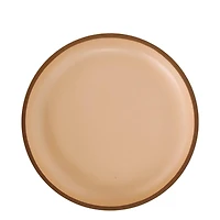 Assiette à salade en bambou Luciano - Beige