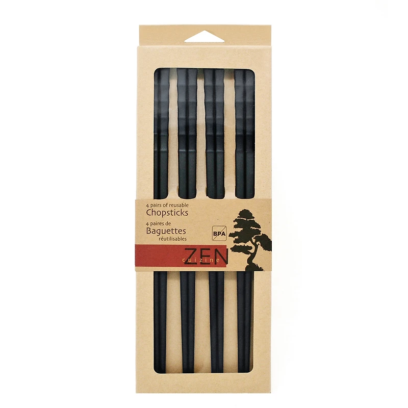 Ensemble de baguettes (4) - Noires